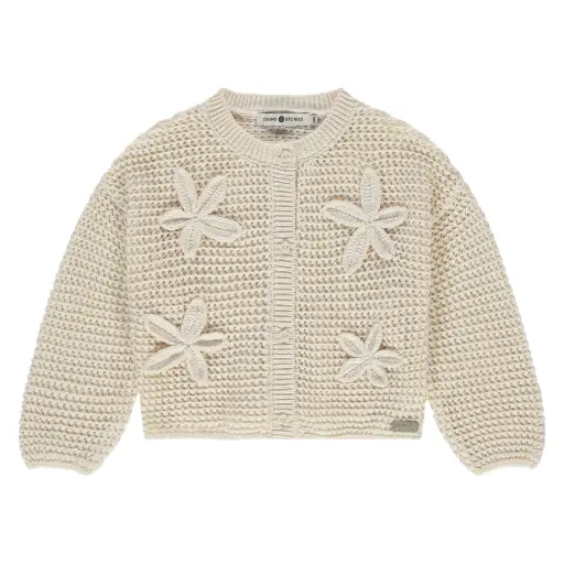 Stains & Stories - Cardigan fille - Ivory