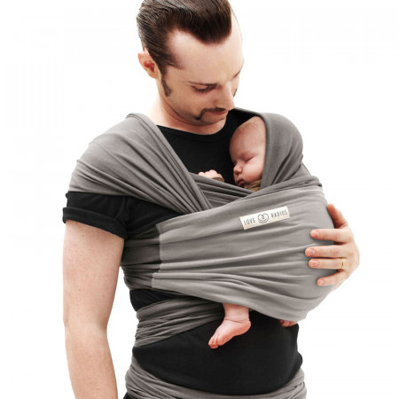 Love Radius - Echarpe de portage L'originale - Elephant/Gris Clair (copie)