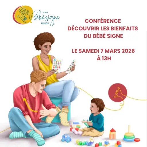 Conférence avec Laetitia Nanga, doula – Découvrir les bienfaits du Bébé Signe | Samedi 7 mars à 13h [ANNIVERSAIRE2026]