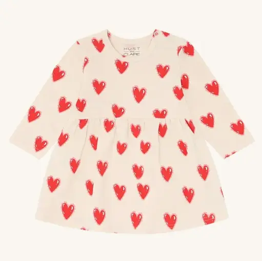 Hust & Claire - Robe manches longues fille - Donna Spring Love