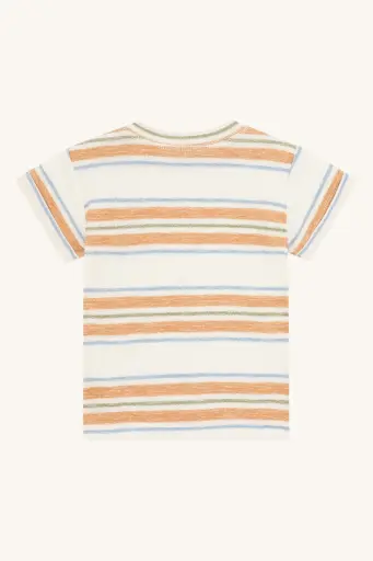 Hust & Claire - T-shirt manches courtes garçon - Anton Loop Stripe