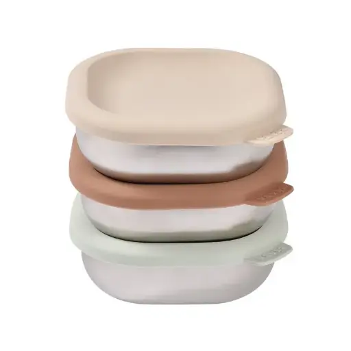 Béaba - Boîtes repas en inox multi-usage - Natural Set [914030]