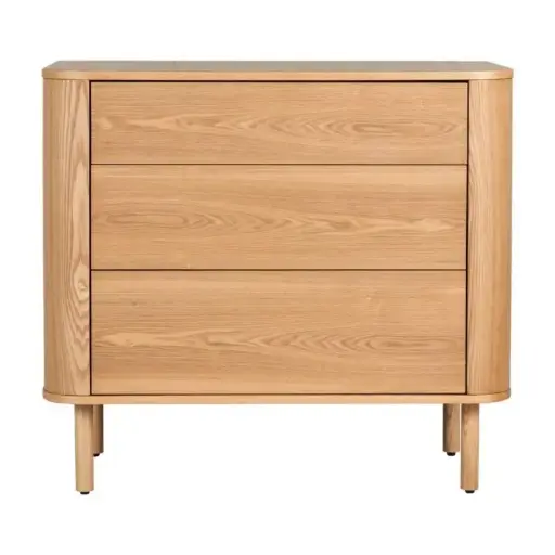 Quax - Yume Commode à 3 tiroirs - Natural Ash [76 16 NM03D-003]