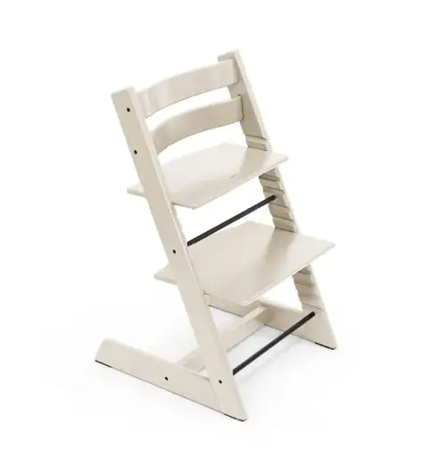 Stokke - Chaise haute Tripp Trapp - Bois de hêtre / Blanc Vanille