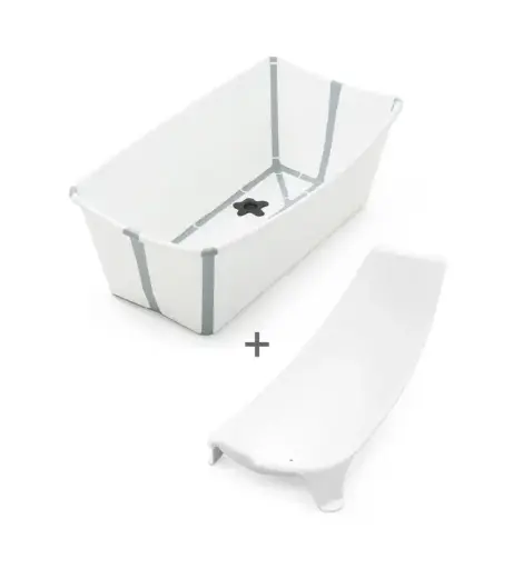 Stokke - Coffret Baignoire Flexi Bath avec support nouveau-né - Blanc