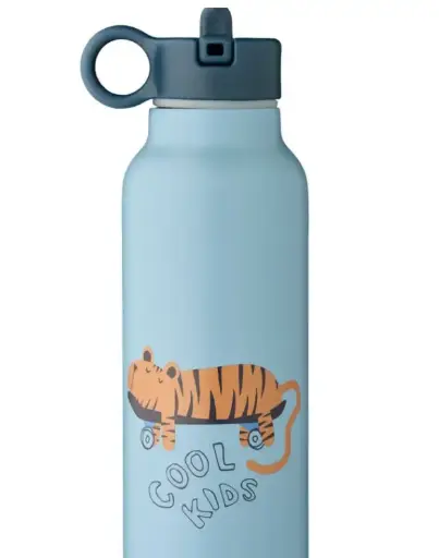 LIEWOOD - Gourde 500ml - Tiger/Beach Blue [2642]