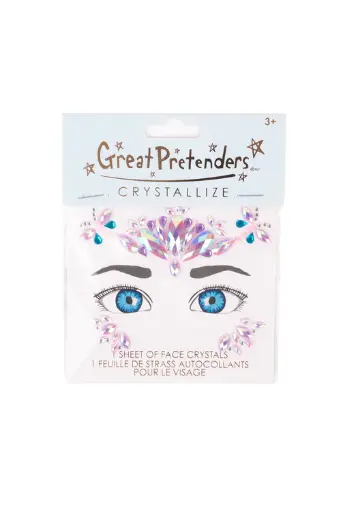 Great Pretenders - Feuille de strass autocollants pour le visage [87659]