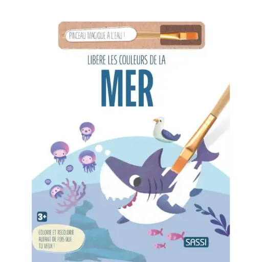 Sassi - Libère les couleurs de la mer - Pinceau magique à l'eau [381933]