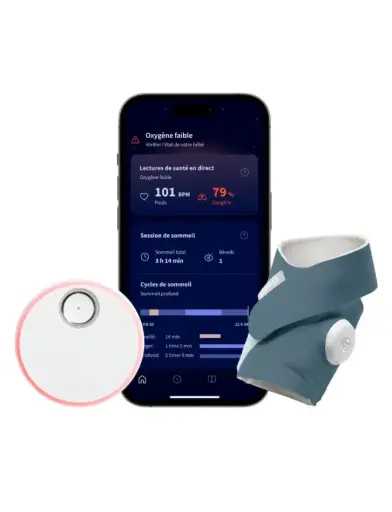 Owlet - Dream Sock Smart 3 - Blue