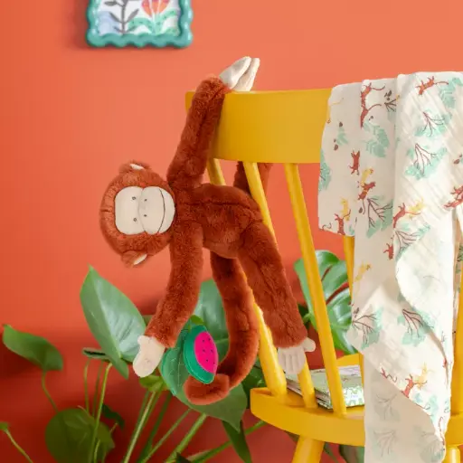 [688075] Moulin Roty - Singe Mochica d'activités à suspendre - La Forêt Mawa