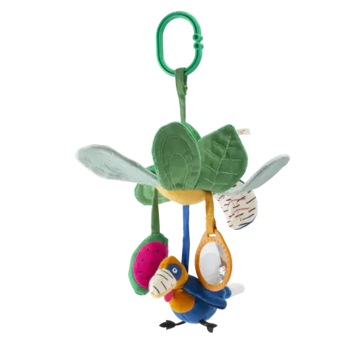 Moulin Roty - Peluche fleur d'activités à suspendre - La Forêt Mawa  [688079]