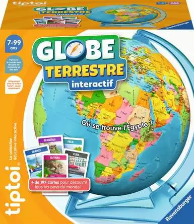 Ravensburger - tiptoi® - Globe terrestre intercatif - 7 ans +  [1910]