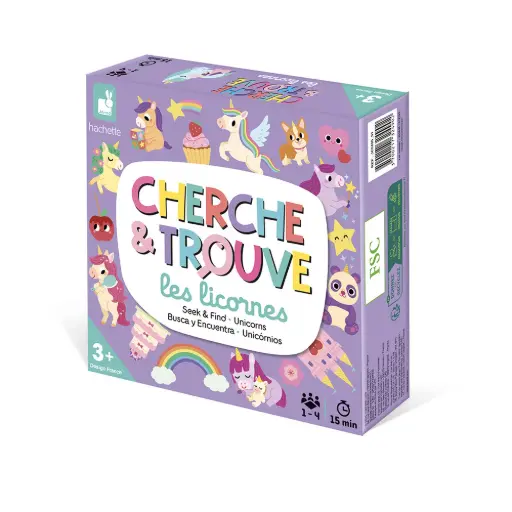 Janod - Cherche Et Trouve - Les Licornes [J02490]