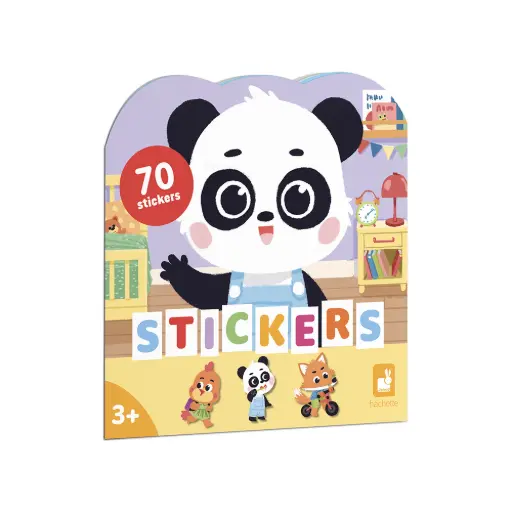 Janod - Cahier de Stickers et Décors Ma Journée - 3 ans + [J09206]