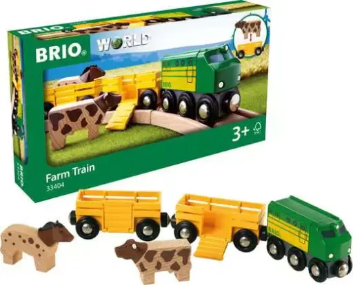 Brio - Train des Animaux de la Ferme - 3 ans + [63340400]