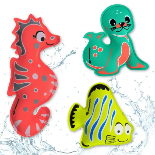 Schildkröt - Lot de 3 animaux plongeurs en néoprène  [970328]