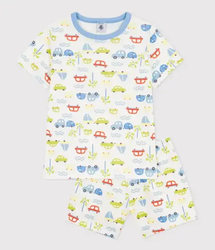 Petit Bateau - Pyjama short - Voitures