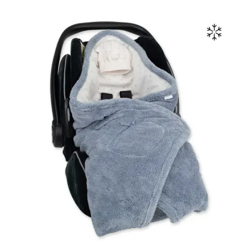 Bemini - Nid d'ange Biside 0-12 mois pady softy + jersey - Stone [492BMINI66SF]