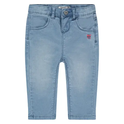 Babyface - Pantalon jeans fille - Medium blue denim  