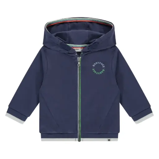 Babyface - Sweat Garçon Cardigan - Indigo