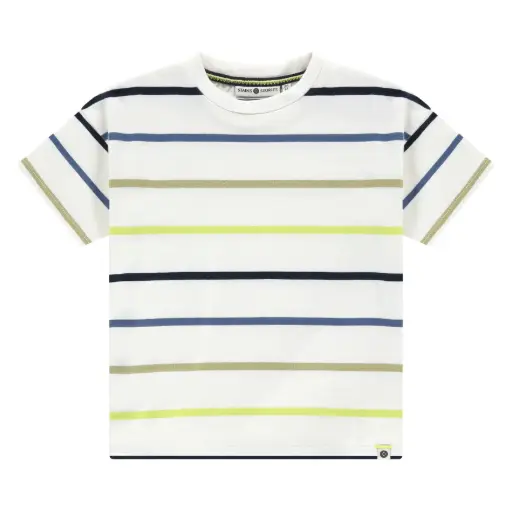 Stains & Stories - T-shirt garçon - Off-White