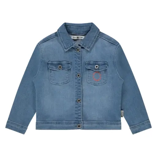 Stains & Stories - Veste en jeans fille - Blue denim 