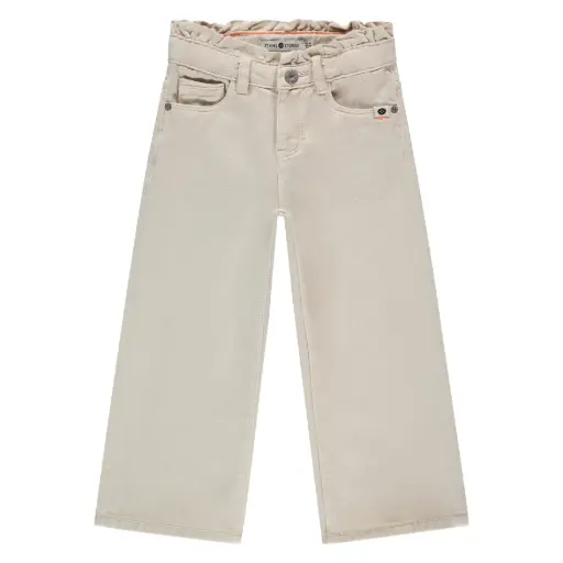 Stains & Stories - Pantalon fille large - Ivory