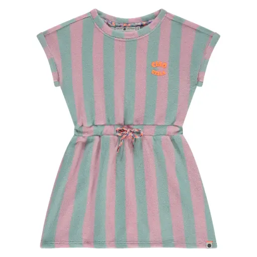 Stains & Stories - Robe en éponge fille - Mint