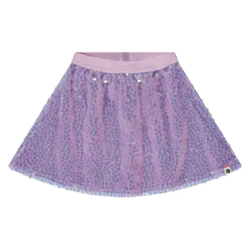 Stains & Stories - Jupe à sequins fille - Lilac