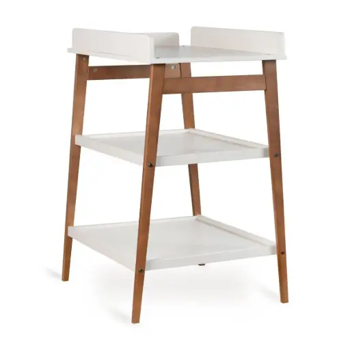 Quax - Table à langer Hip - Argile/Noyer [050531CY01]