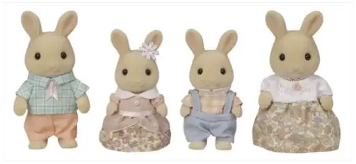Sylvanian Families - La famille lapin crème [L5706]