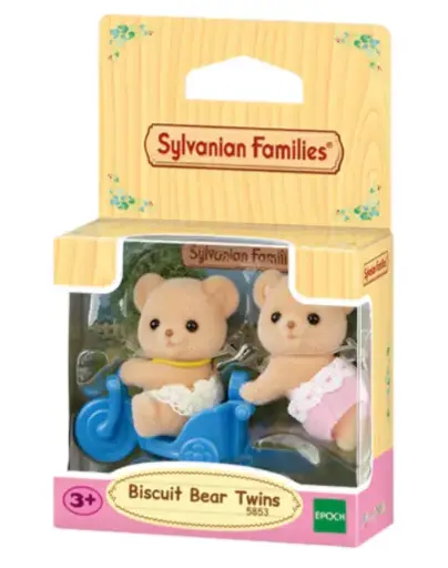 Sylvanian Families - Les jumeaux Ours Biscuit [05853]