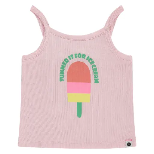 Stains & Stories - Top fines bretelles fille - Blush