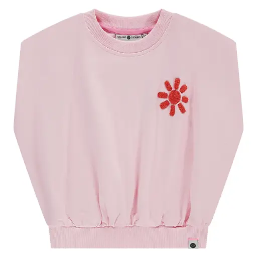 Stains & Stories - Sweat sans manches fille - Blush