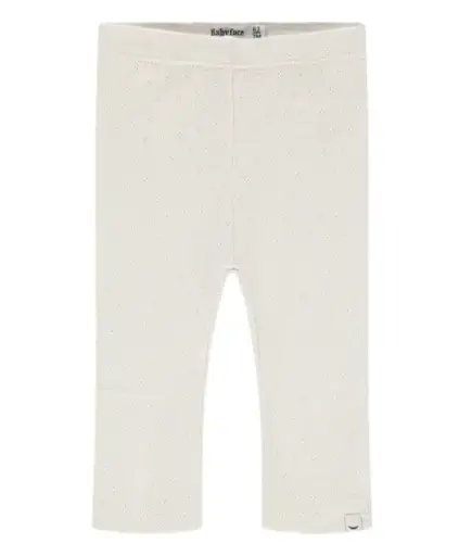 Babyface Sweet - Pantalon bébé pointelle - Ivory