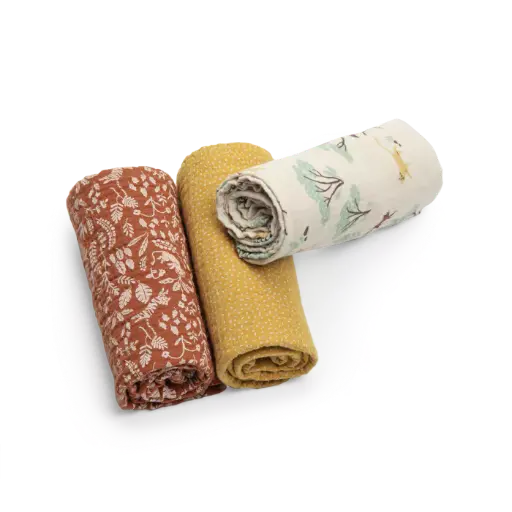 Moulin Roty - Set de 3 tétras - La forêt de Mawa [688273]