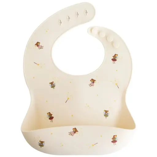 Mushie - Bavoir Silicone - Fairy Mices [70.002.33]