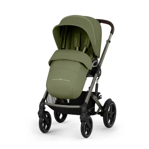 Cybex - Poussette Talos S Lux - Moss Green (Taupe Frame)
