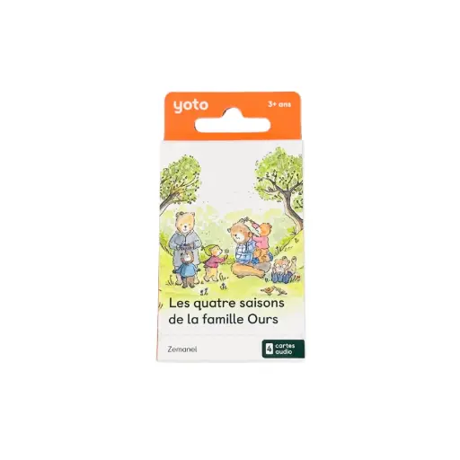 Yoto - Les quatre saisons de la famille Ours  [PKSTXX04795]
