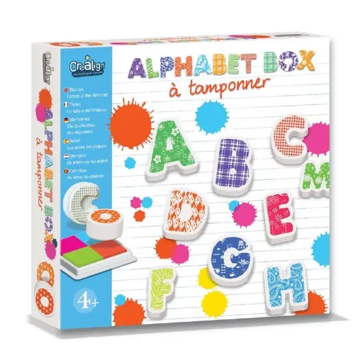 Crealign' - Alphabet Box à tamponner - 4 ans + [CL107]