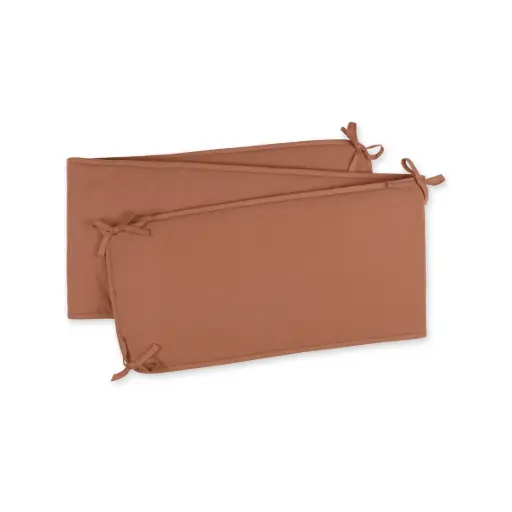 Bemini - Tour de parc et lit 30x180cm - Pure coton - Moka [208BMINI28NU]