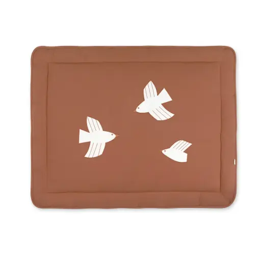 Bemini - Tapis de Parc 75x95 - Pure coton - Moka [219PIUMA28NU]