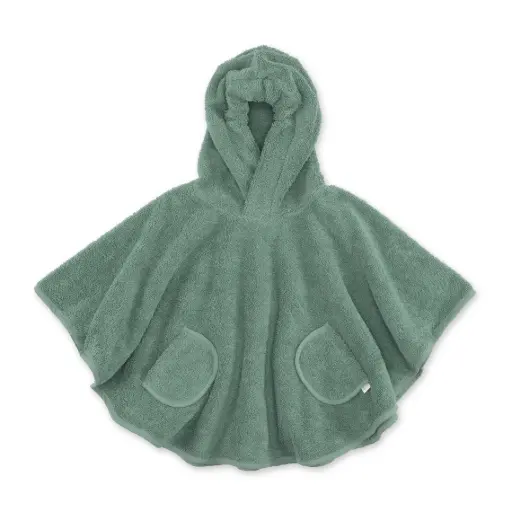 Bemini - Poncho de bain Terry - Green [380BMINI78TU]