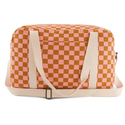 Rose In April - Sac à langer Raphael - Damier Strawberry / Caramel [ART000001758]