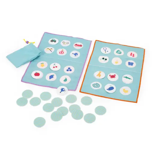 Quut - Jeu de Voyage Bingo - Loto Couleurs [175834]