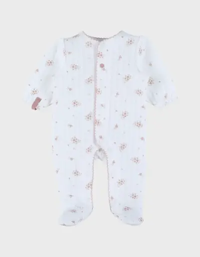Noukie's - Pyjama en coton - Jersey vintage fleurs