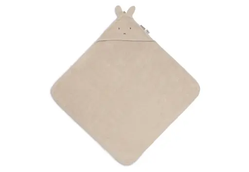 Jollein - Cape de bain éponge 75cmx75cm - Miffy warm sand
