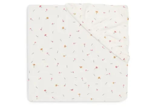 Jollein - Drap housse lit 60x120cm - Flower