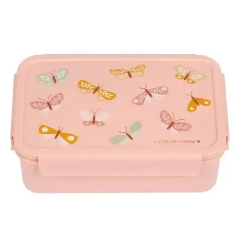 A Little Lovely Company - Boîte à lunch Bento - Papillon [AL03566]
