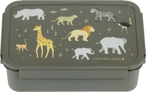 A Little Lovely Company - Boîte à lunch Bento - Savane [AL03542]
